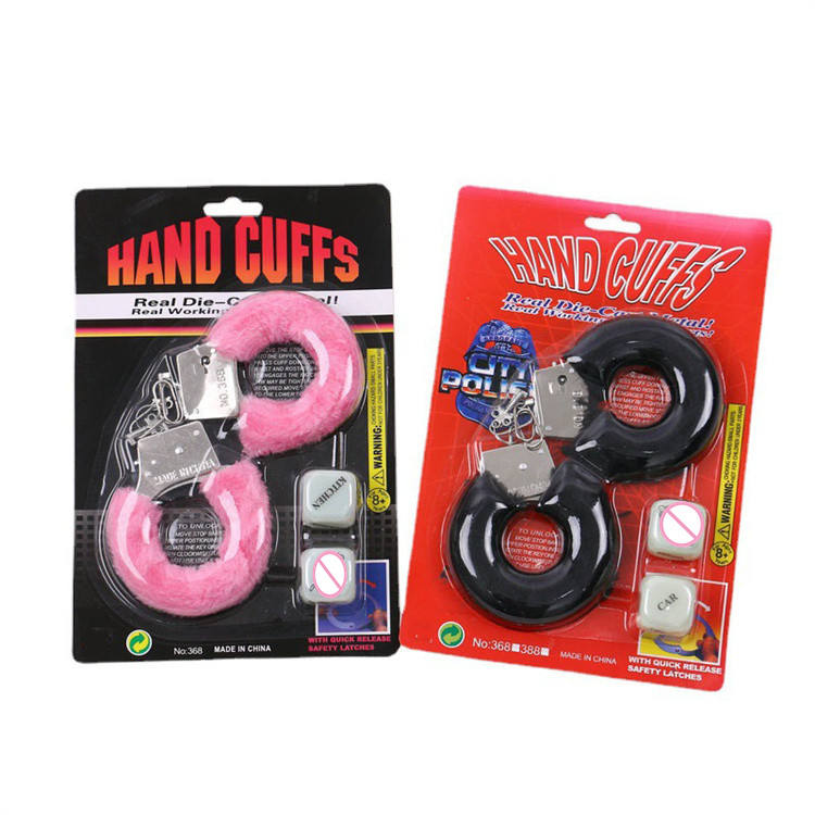 Wholesale BDSM handcuffs with exquisite retail packaging