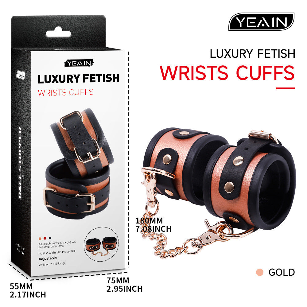 Wholesale BDSM handcuffs with exquisite retail packaging