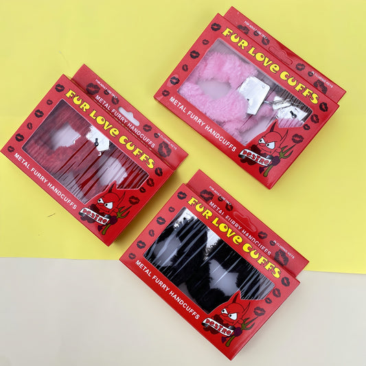 Wholesale BDSM handcuffs with exquisite retail packaging