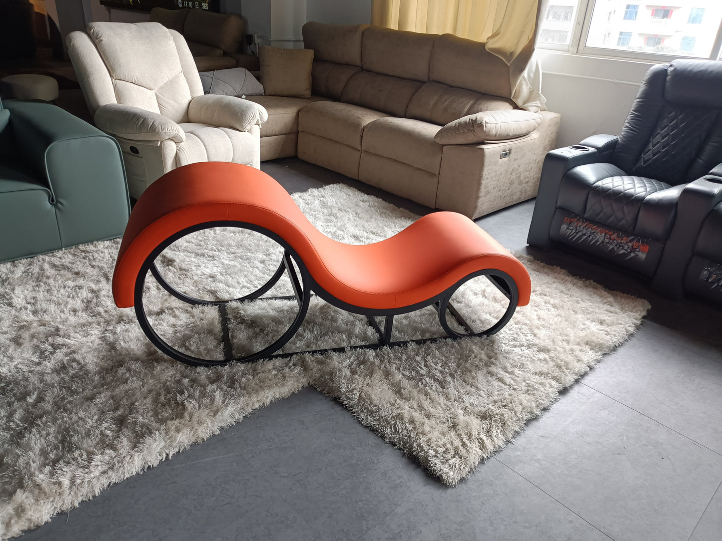 Wholesale Customizable Leather Color Sex BDSM Sofa