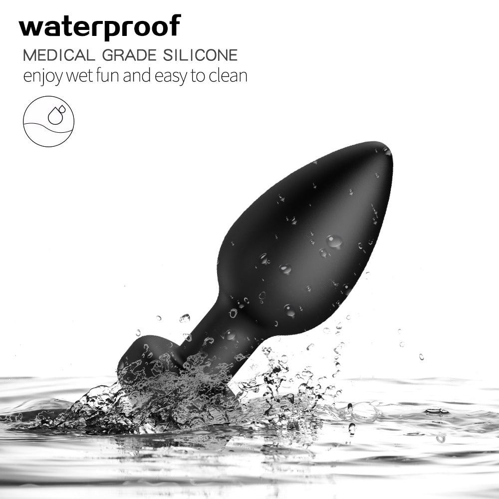 Wholesale 3Pcs Silicone Butt Plugs Training Kit with Remote Control