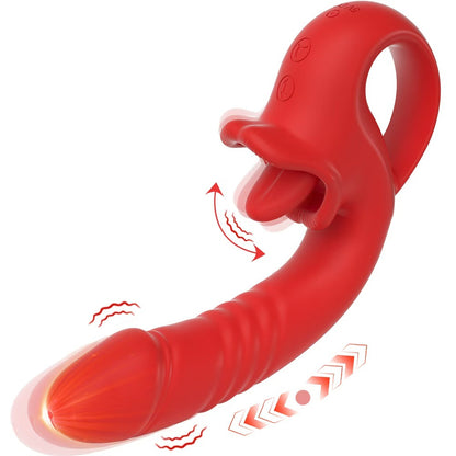 Wholesale G-Spot Clitoral Licking Vibrator